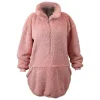 Unique Living Decken-Willow Long oversized Hoodie - Old Pink