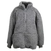 Unique Living Decken-Willow oversized Hoodie - Dark Grey