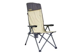 Uquip Campingstühle Mit Verstellbarer Rückenlehne|Faltstühle-Justy XL Faltstuhl - Boulder