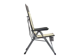 Uquip Campingstühle Mit Verstellbarer Rückenlehne|Faltstühle-Justy XL Faltstuhl - Boulder