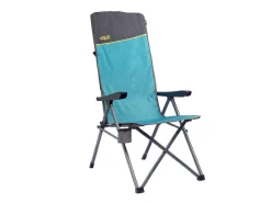 Uquip Campingstühle Mit Verstellbarer Rückenlehne|Faltstühle^Justy XL Faltstuhl - Petrol