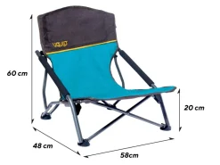 Uquip Strandstühle^Set Sandy Strandstuhl - 2 Stück