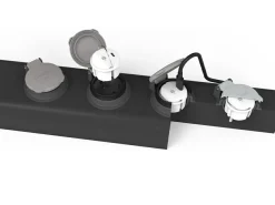 Brennenstuhl Schuko Stecker^USB-C-Steckdosenadapter 2,4A - White