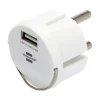 Brennenstuhl USB-Steckdosenadapter 2,4 A - White< Schuko Stecker