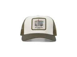 Van One Classic Cars Hüte & Caps^Van One San Francisco Kappe - Beige Multi
