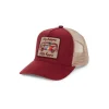 Van One Classic Cars Hüte & Caps^Van One Trippie Hippie Kappe - Bordeau Multi