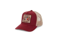 Van One Classic Cars Hüte & Caps^Van One Trippie Hippie Kappe - Bordeau Multi