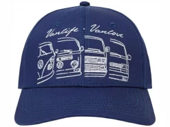 Van One Classic Cars Hüte & Caps^Van One We Are Family Cap - Navy White