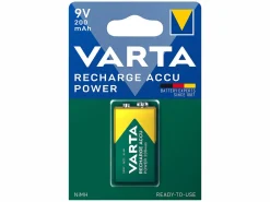 Varta Kleinbatterien-Recharge Accu Power 9V Batterien