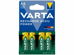 Varta 4x Recharge Accu Power AA Batterien< Kleinbatterien