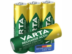 Varta 4x Recharge Accu Power AA Batterien< Kleinbatterien