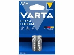 Varta Kleinbatterien^2x Ultra Lithium AAA Batterien