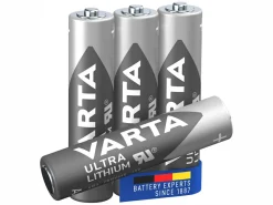 Varta Kleinbatterien-4x Ultra Lithium AAA Batterien