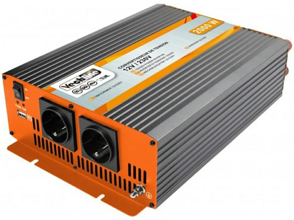 Vechline Wechselrichter-12V-230V Inverter - 2000 Watt