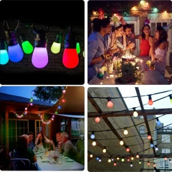 Markenlos Vellight V-TUYA-15-RGBW intelligente Lichtgirlande< Lichterketten|Lichterketten