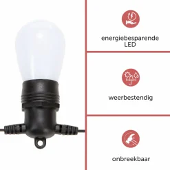 Markenlos Vellight V-TUYA-15-RGBW intelligente Lichtgirlande< Lichterketten|Lichterketten