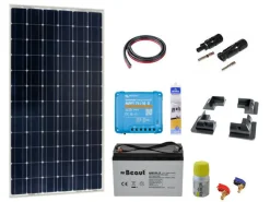 Victron Energy Solar Komplettsets-Victron 150 Watt AGM Solarmodul-Set