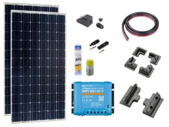 Victron Energy Solar Komplettsets-2 x 185 Watt Solarmodul-Set