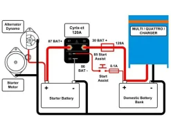 Victron Energy Elektro Zubehör-Cyrix-ct Batterietrennrelais