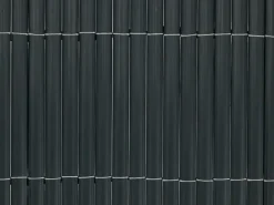 Markenlos Sonnensegel|Sonnensegel^Videx 180 x 300 cm PVC Balkonschirm - Anthracite