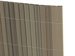 Markenlos Sonnensegel|Sonnensegel-Videx 90 x 300 cm PVC Balkonschirm - Light Grey