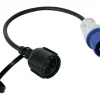 Markenlos Cee Adapter|Cee Kabels-VNL Schukostecker auf Cee-Stecker Adapterkabel