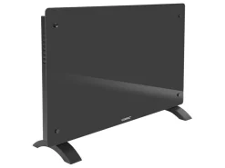 VONROC Elektroheizungen|Elektroheizungen^2000 watt Konvektorheizung mit Glasplatte - Grey