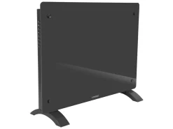 VONROC Elektroheizungen|Elektroheizungen-1500 watt Konvektorheizung mit Glasplatte - Grey