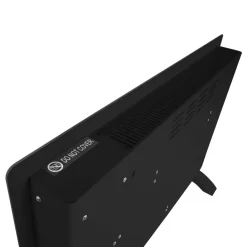 VONROC Elektroheizungen|Elektroheizungen-2000 watt Konvektorheizung mit Glasplatte - Black