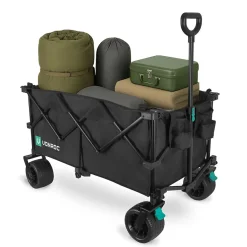 VONROC faltbar XL Bollerwagen - 80 kg< Bollerwagen
