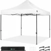 VONROC Premium 3x3m easy-up partytent- Weiß< Partyzelte