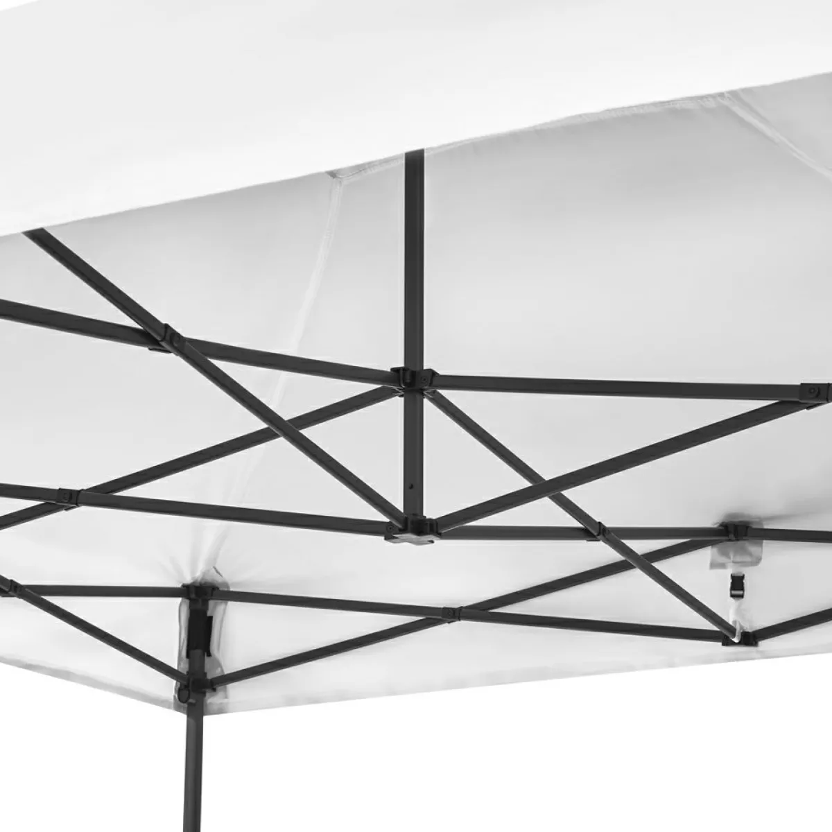 VONROC Premium 3x3m easy-up partytent- Weiß< Partyzelte