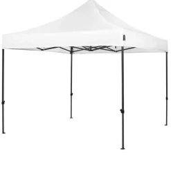 VONROC Premium 3x3m easy-up partytent- Weiß< Partyzelte