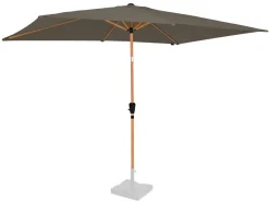 Markenlos VONROC Premium Rapallo 200 x 300 cm Sonnenschirm - Taupe< Sonnenschirme