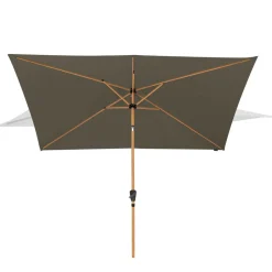 Markenlos VONROC Premium Rapallo 200 x 300 cm Sonnenschirm - Taupe< Sonnenschirme