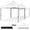VONROC Partyzelte-Premium 6x3 easy-Up Partyzelt mit verbindungs-set - White