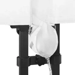 VONROC Partyzelte-Premium 6x3 easy-Up Partyzelt mit verbindungs-set - White