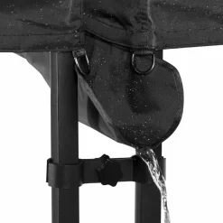 VONROC Partyzelte^Premium 6x3 easy-Up Partyzelt mit verbindungs-set - Black
