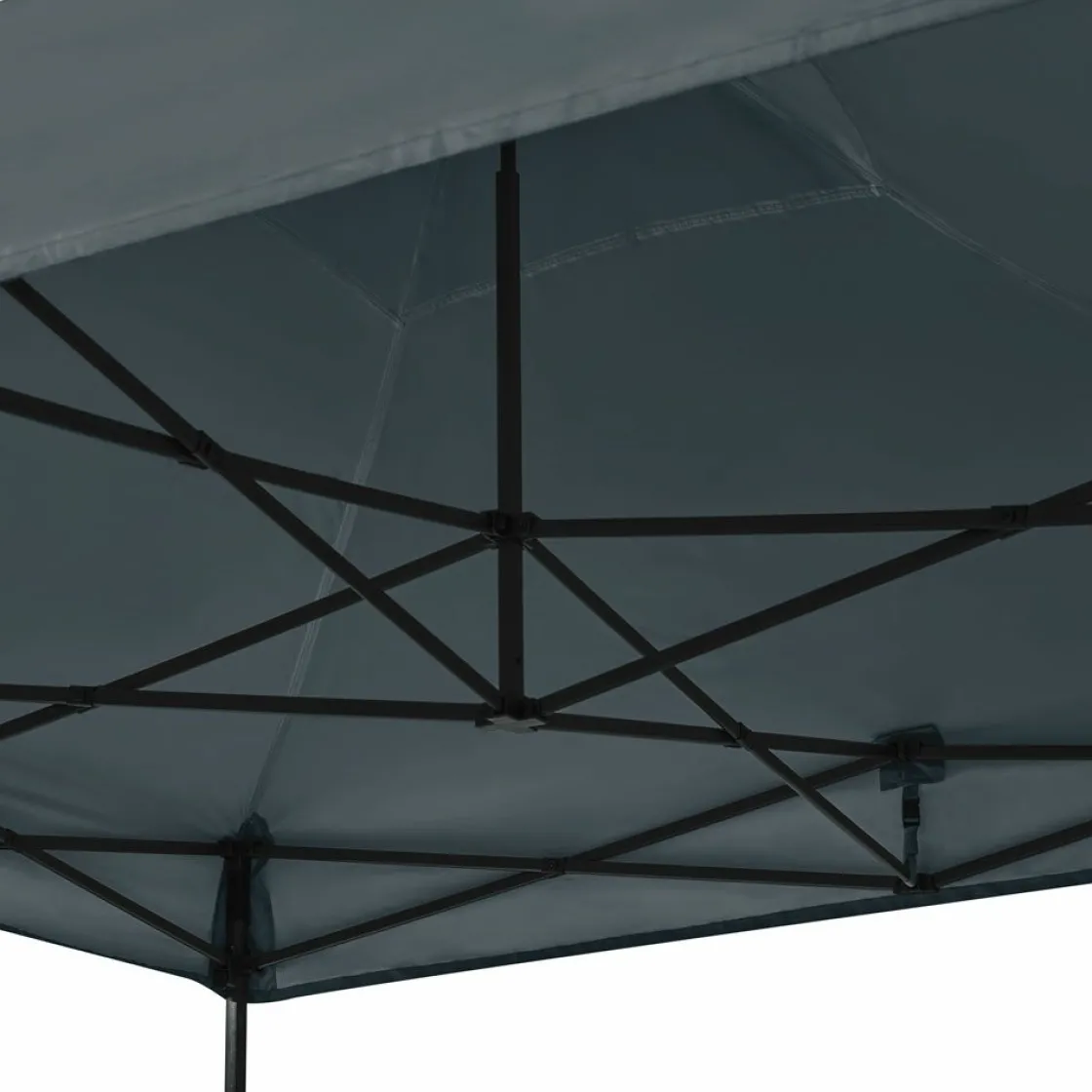 VONROC Partyzelte^Premium 3x3m easy-up Partyzelt - Grey