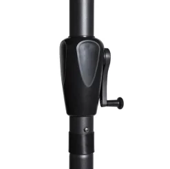 Markenlos VONROC Rosolina 280 Premium Sonnenschirm mit Fuß - Anthracite< Sonnenschirme