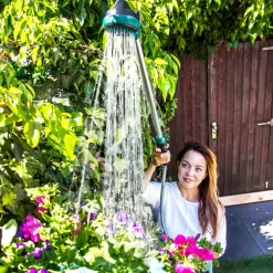 VONROC Camping Duschen|Camping Duschen^Sprühlanze Gartendusche mit Halter und Riemen
