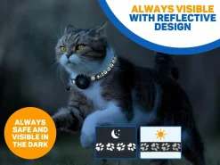 Vulpes Goods Apple AirTag Katzenhalsband - Größe S< Sicherheit & Leinen