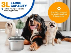 Vulpes Goods Hunde Trinknapf - 3 Liter< Futter- & Trinknäpfe