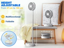 Vulpes Goods Kabelloser Ventilator mit Fernbedienung< Ventilatoren
