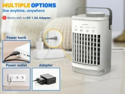 Vulpes Goods Ventilatoren^Mini-Luftkühler