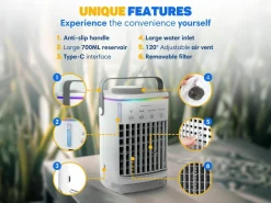 Vulpes Goods Ventilatoren^Mini-Luftkühler