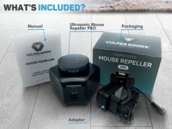 Vulpes Goods Insektenabwehr-Ultraschall-Mäusevertreiber