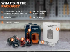 Vulpes Goods Insektenabwehr^12V Auto & USB Marderschreck