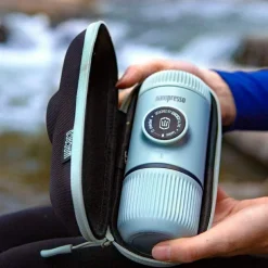 Wacaco Nanopresso tragbare Espressomaschine mit Hülle - Blue< Kaffeemaschinen