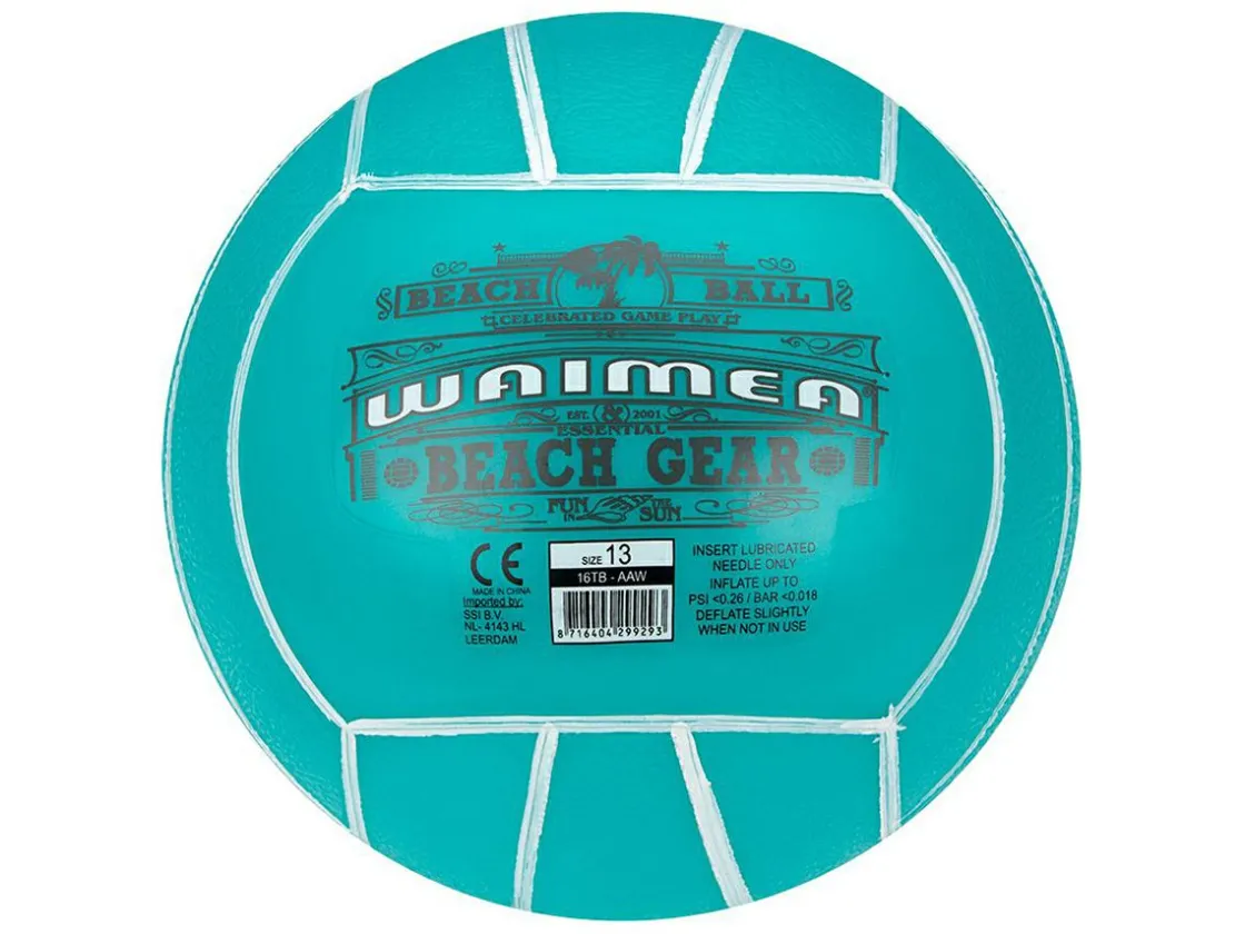 Waimea Bälle^13 cm PVC Strandball - Aqua blue